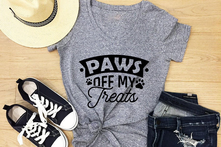 Paws off My Treats SVG | Dog Quote SVG