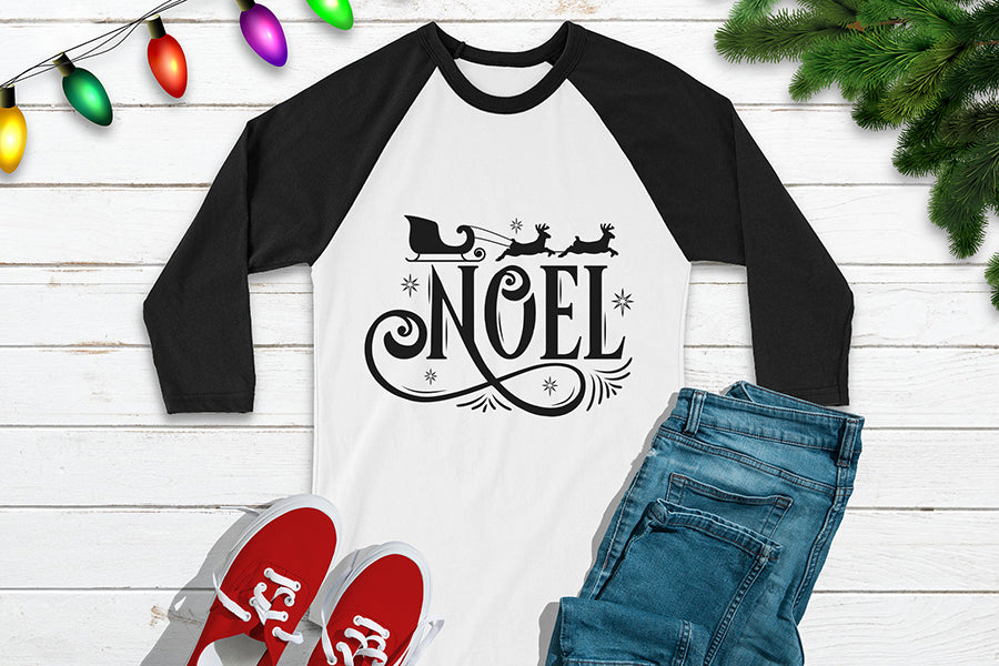 Noel SVG - Christmas SVG Cut File