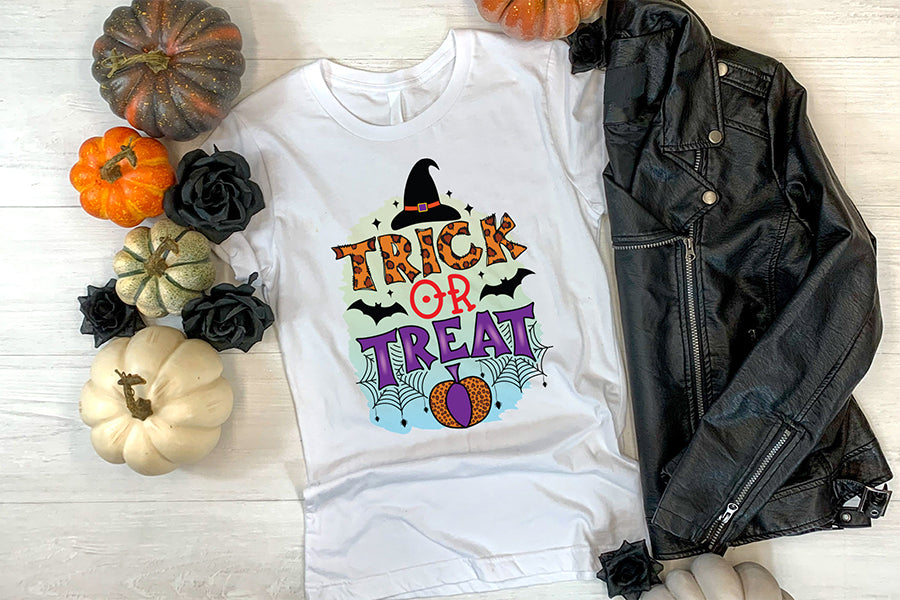 Trick or Treat, Halloween Sublimation Design