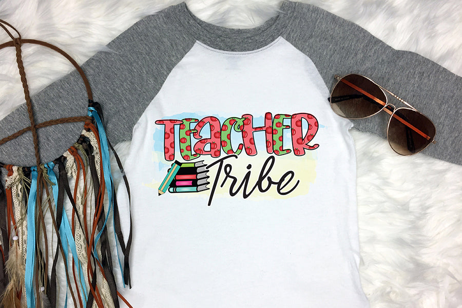 Teacher Tribe | Teacher Sublimation Design
