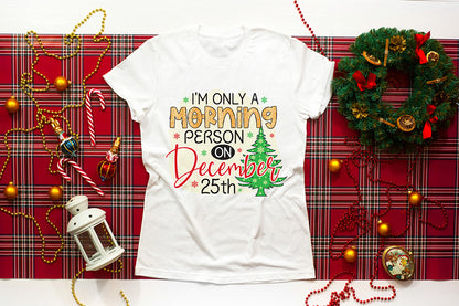 I'm Only a Morning Person, Funny Christmas PNG