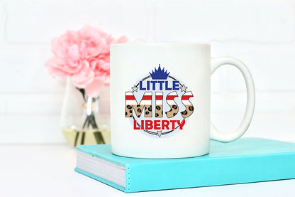 Little Miss Liberty - 4th of July PNG Sublimation