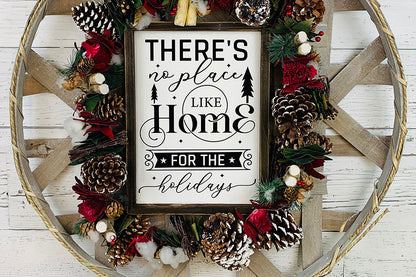 Farmhouse Christmas Sign SVG Design