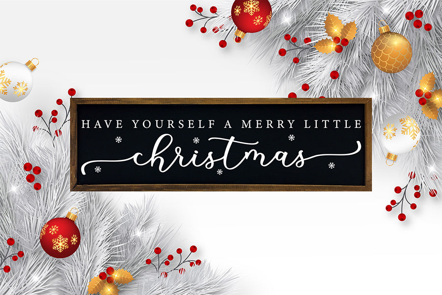 Farmhouse Christmas Sign SVG Design