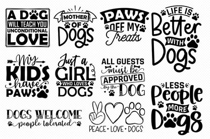 Dog SVG Bundle Vol.2