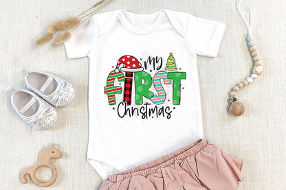 My First Christmas PNG | Kids Christmas PNG