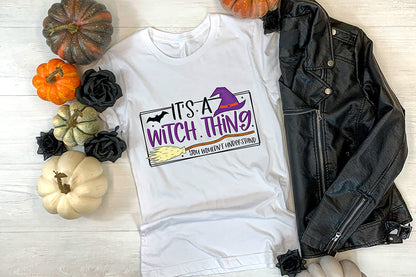Halloween Witch Sublimation Design PNG
