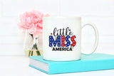 Little Miss America, 4th of July Sublimation Design