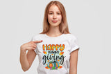 Happy Thanks Giving Sublimation Design