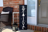 Believe SVG, Christmas Porch Sign SVG