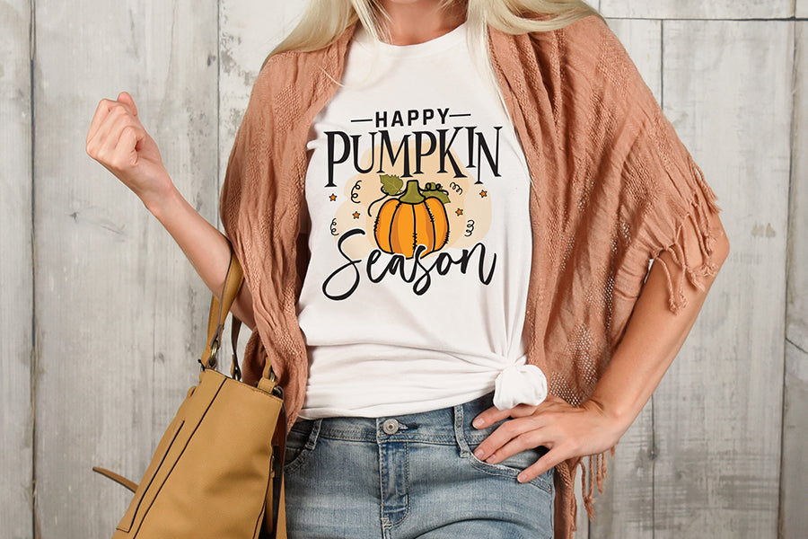 Fall Sublimation Design - Happy Pumpkin Season