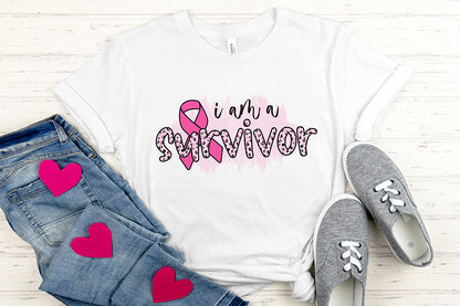 I'm a Survivor PNG | Breast Cancer Sublimation