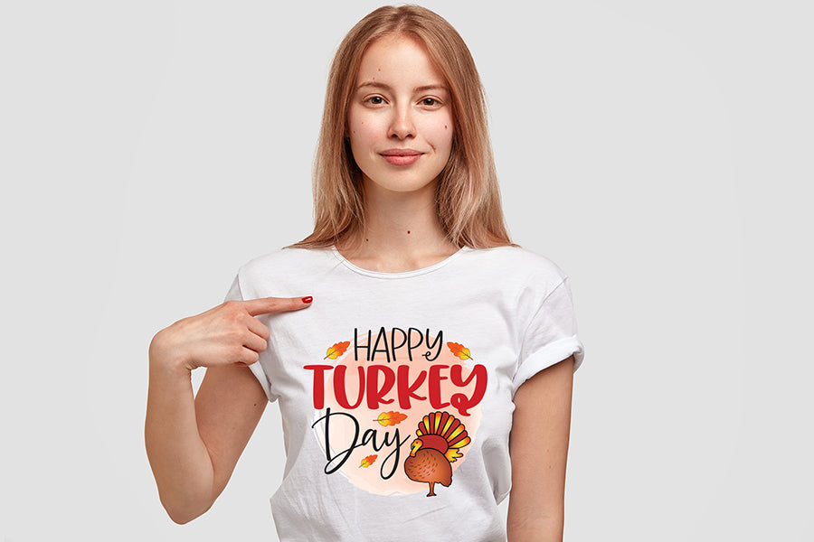 Happy Turkey Day | Thanksgiving PNG Sublimation