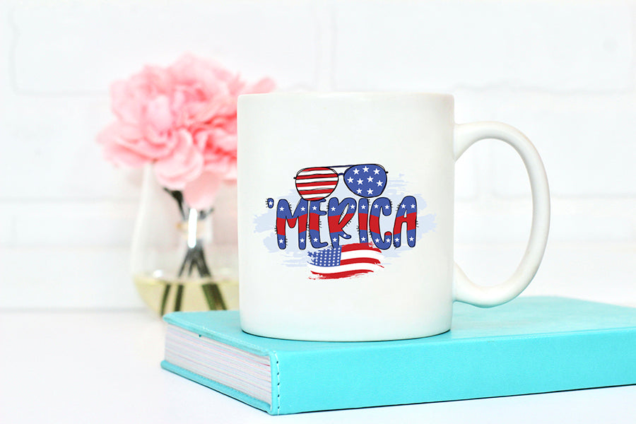 Merica PNG, 4th of July Sublimation Design