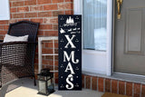 Christmas Porch Sign SVG - Merry Xmas