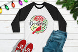 Merry Christmas Cardinal PNG Sublimation