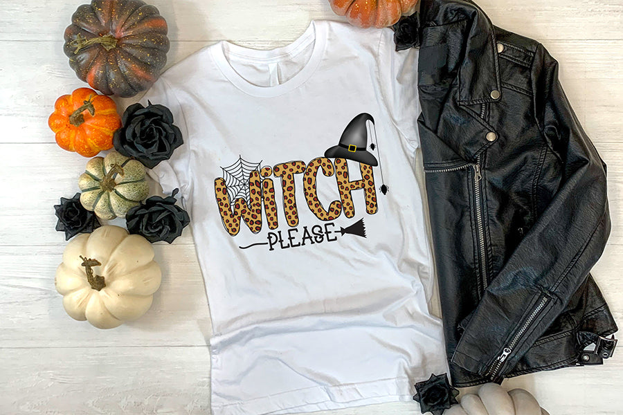 Halloween Sublimation Design - Witch Please