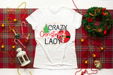 Crazy Christmas Lady | Funny Christmas PNG