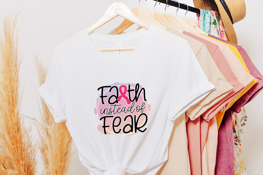 Faith Instead of Fear PNG Sublimation