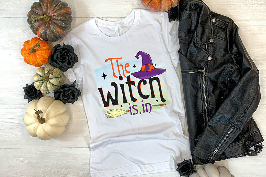 The Witch is in - Halloween Witch Sublimation