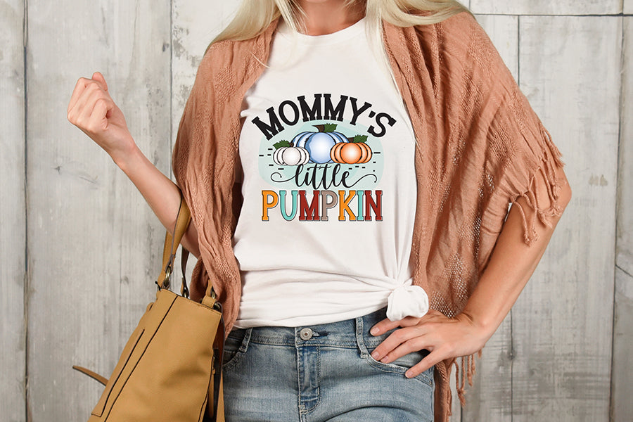 Fall Sublimation Design, Mommy's Little Pumpkin