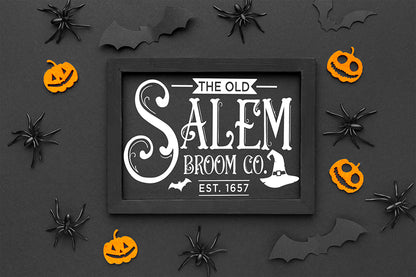 Halloween Sign SVG | Salem Broom Co. SVG