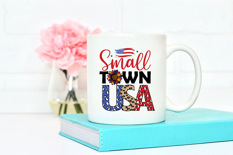 4th of July PNG Sublimation - Small Town USA