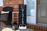 Walking in a Winter Wonderland Porch Sign SVG