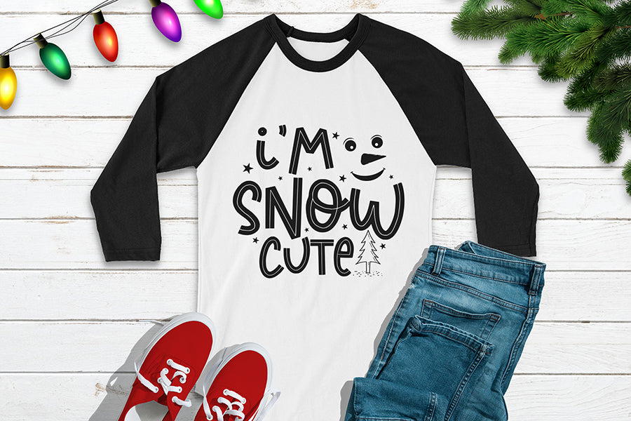 I'm Snow Cute SVG - Christmas SVG