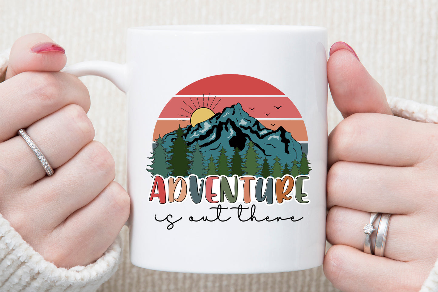 Outdoor Life Sublimation - Adventure is out There PNG