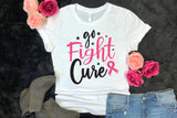 Go Fight Cure SVG, Breast Cancer SVG