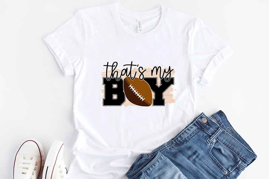 That's My Boy - Football Sublimation Design