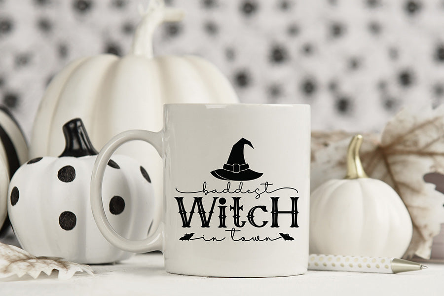 Baddest Witch in Town SVG - Halloween SVG