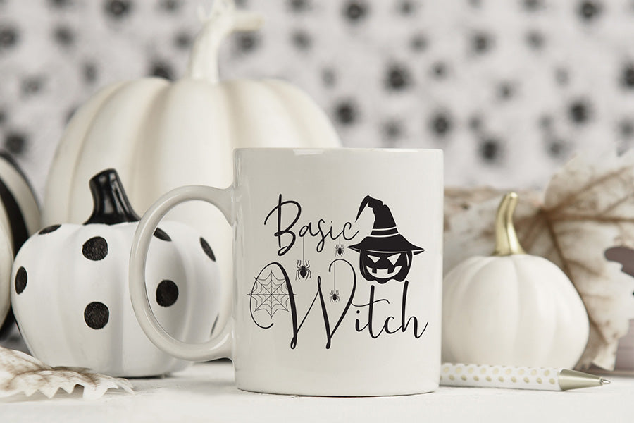 Basic Witch Cut File, Halloween SVG Design