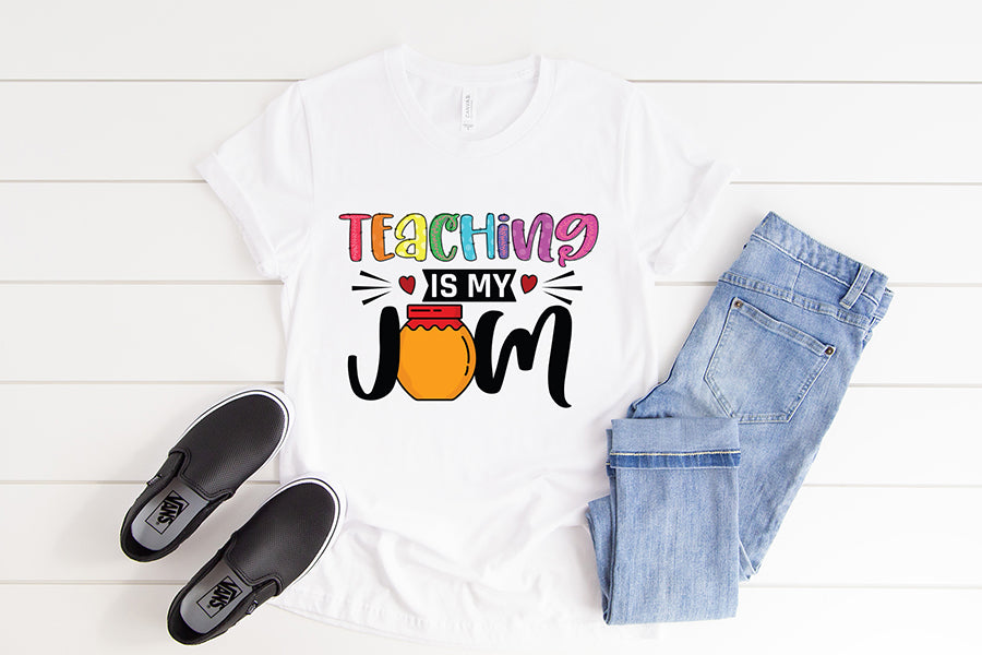 Teaching is My Jam, Teacher Sublimation Design