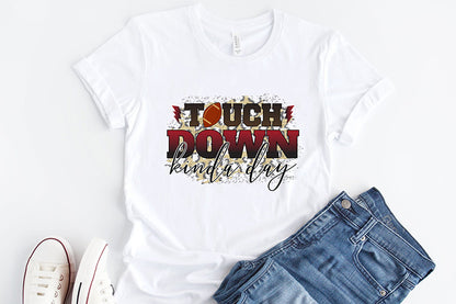 Touch Down Kinda Day | Football PNG Sublimation