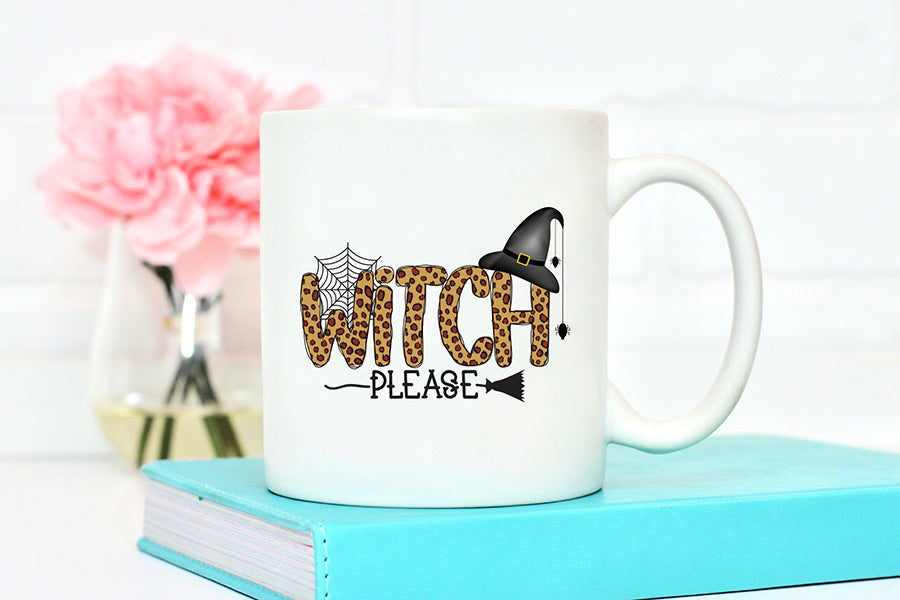 Halloween Sublimation Design - Witch Please