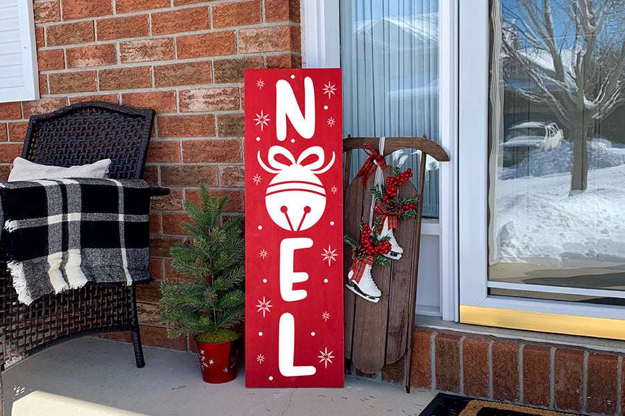 Noel SVG, Christmas Porch Sign SVG