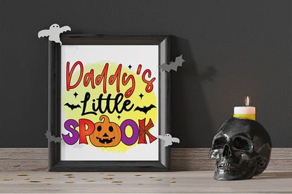 Daddy's Little Spook - Halloween PNG Sublimation