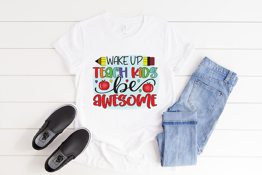 Teacher PNG - Wake Up Teach Kids Be Awesome