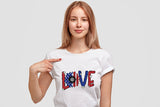 Love PNG, 4th of July Sublimation Design