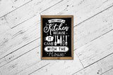 Funny Kitchen Sign SVG, Kitchen SVG
