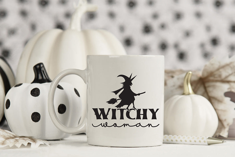 Witchy Woman SVG - Halloween SVG Design