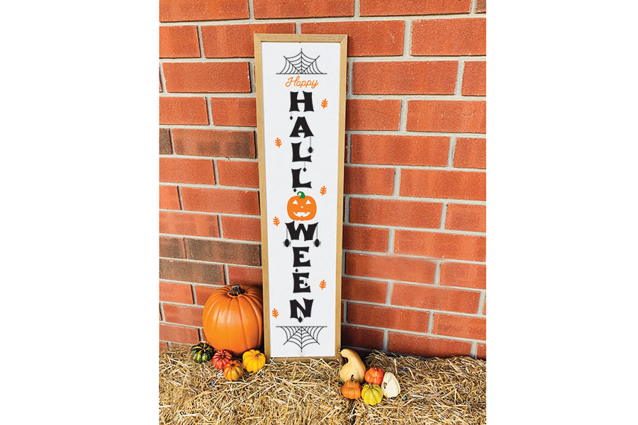 Happy Halloween SVG - Fall Porch Sign SVG