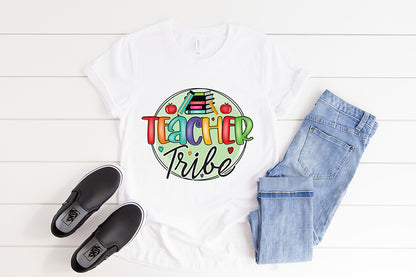 Teacher Tribe PNG | Teacher Sublimation Design