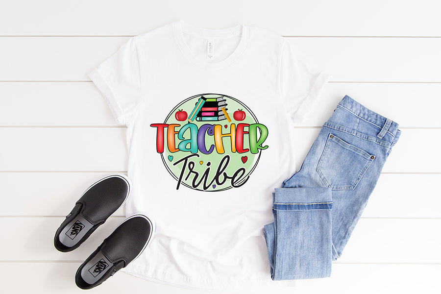 Teacher Tribe PNG | Teacher Sublimation Design