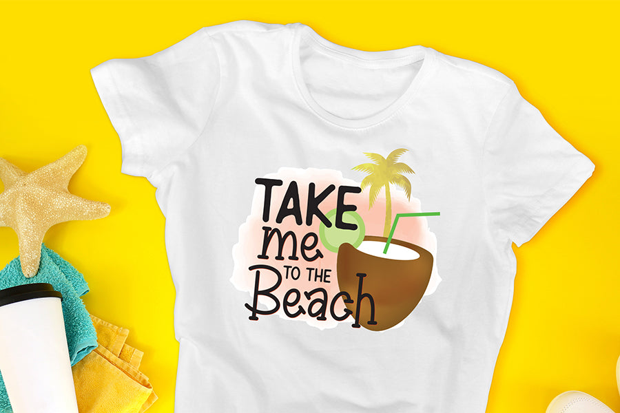 Beach PNG Sublimation - Take Me to the Beach