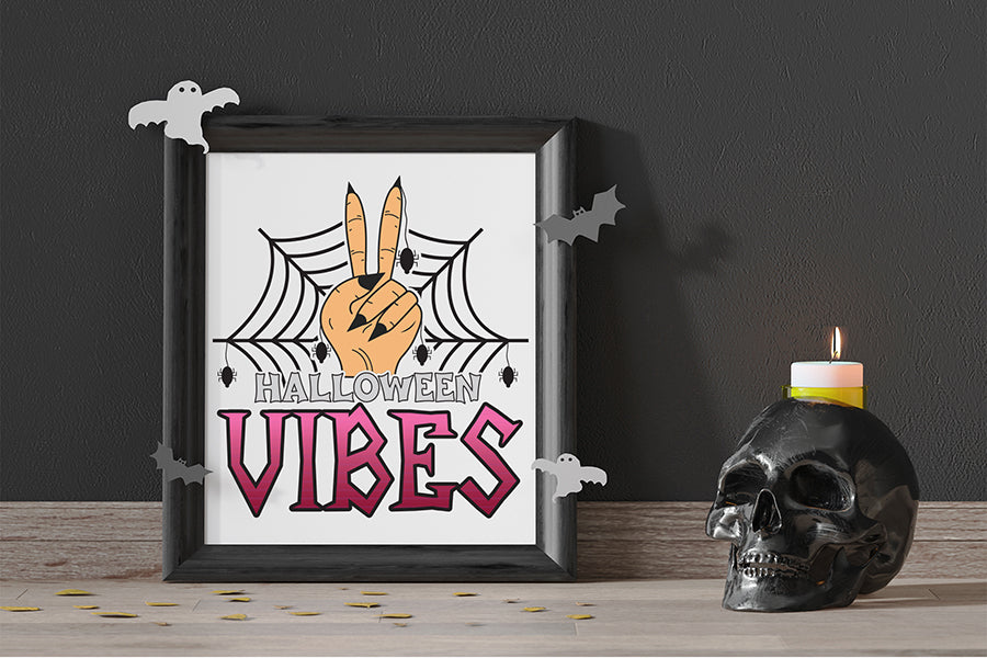 Halloween Vibes - Halloween Sublimation Design