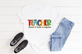 Teach Love Inspire - Teacher Sublimation Design