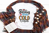 Baby It's Freaking Cold Outside - Funny Christmas PNG